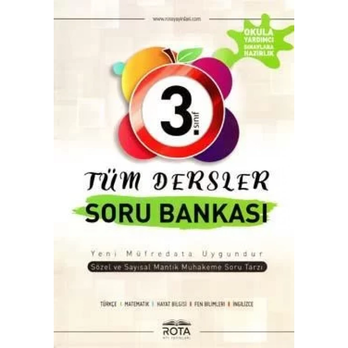ROTA 3.SINIF TÜM DERSLER SORU BANKASI
