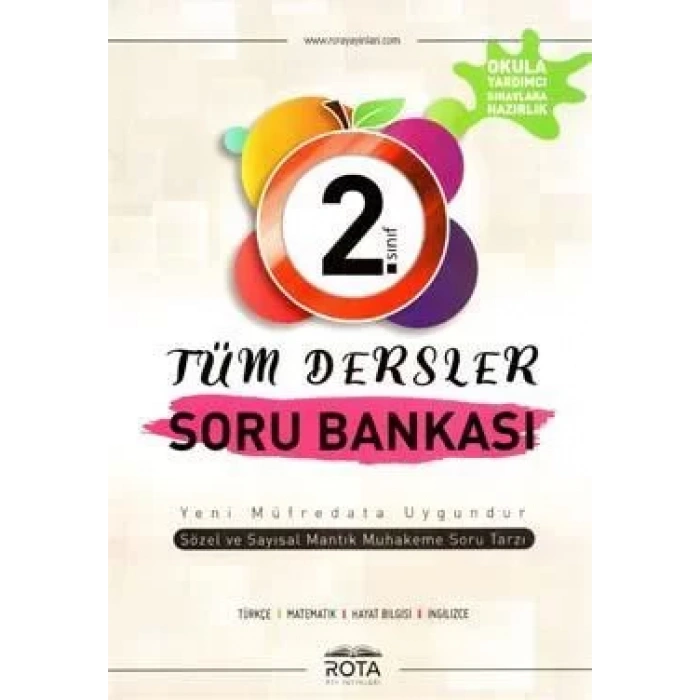 ROTA 2.SINIF TÜM DERSLER SORU BANKASI