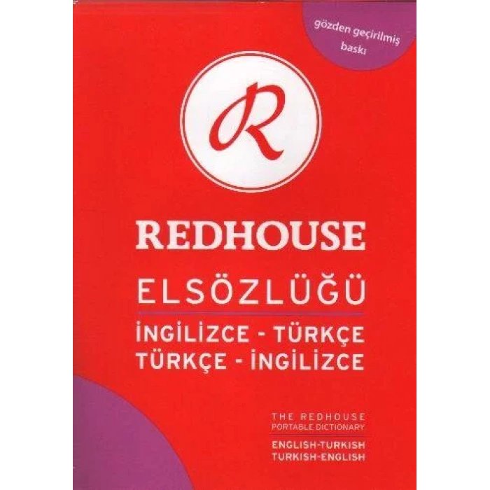REDHOUSE İNGİLİZCE TÜRKÇE SÖZLÜK EL (MOR)