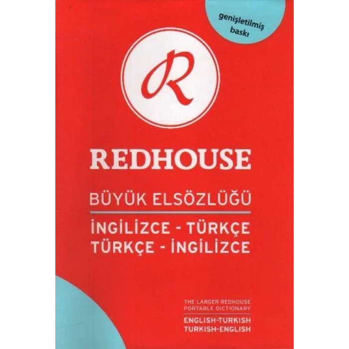 REDHOUSE İNGİLİZCE TÜRKÇE SÖZLÜK BÜYÜK EL (MAVİ)