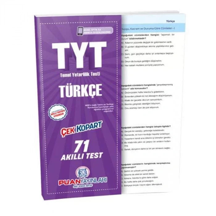 PUAN TYT TÜRKÇE YAPRAK TEST