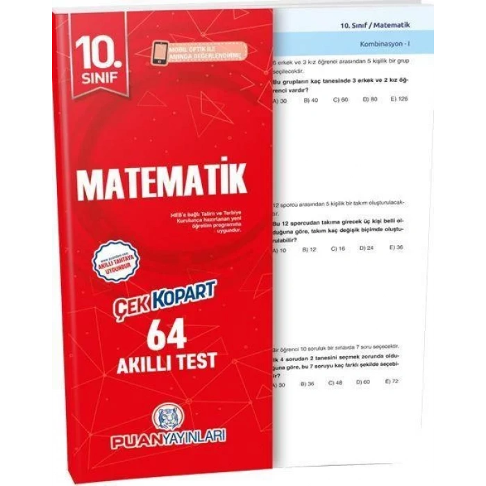 PUAN 10.SINIF MATEMATİK YAPRAK TEST