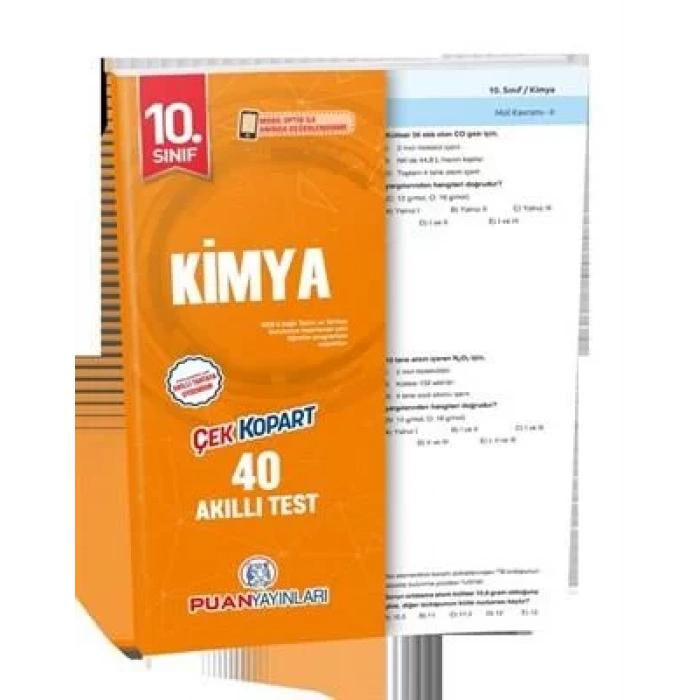 PUAN 10.SINIF KİMYA YAPRAK TEST