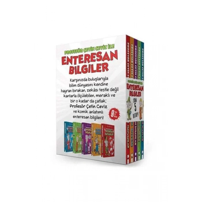 PROFESÖR ÇETİN CEVİZ İLE ENTERESAN BİLGİLER 5KİTAP