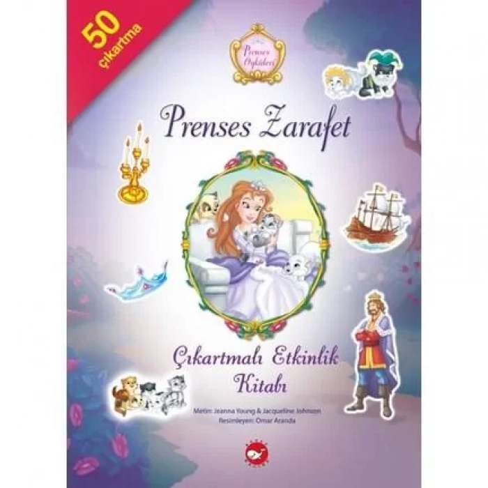 PRENSES ZARAFET ÇIKARTMALI ETKİNLİK KİTABI -