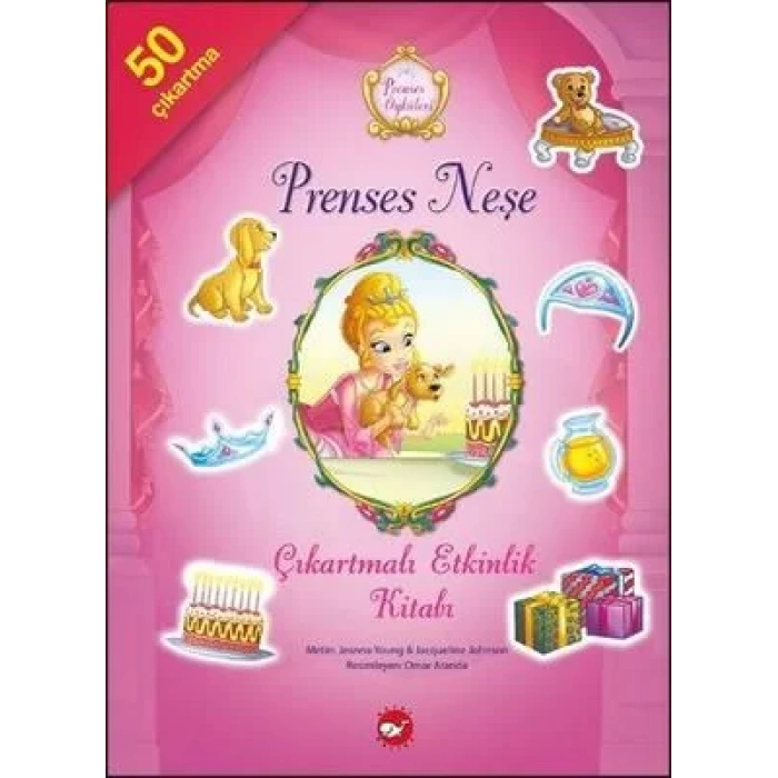 PRENSES NEŞE ÇIKARTMALI ETKİNLİK KİTABI -