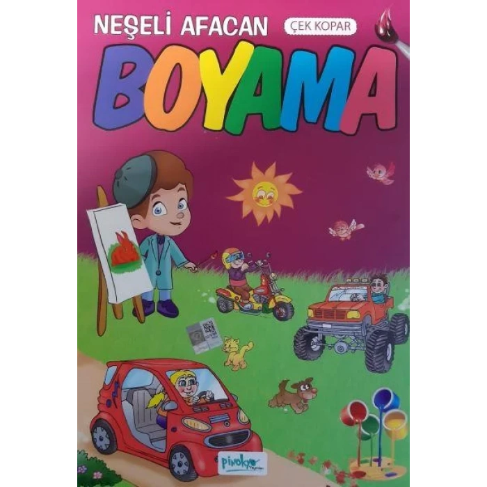 PİNOKYO NEŞELİ AFACAN KALIN BOYAMA