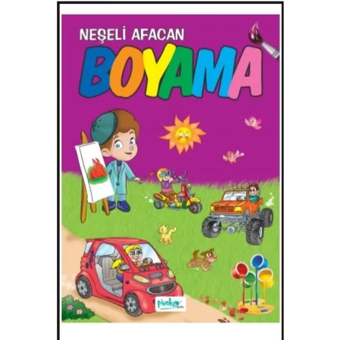 PİNOKYO NEŞELİ AFACAN KALIN BOYAMA