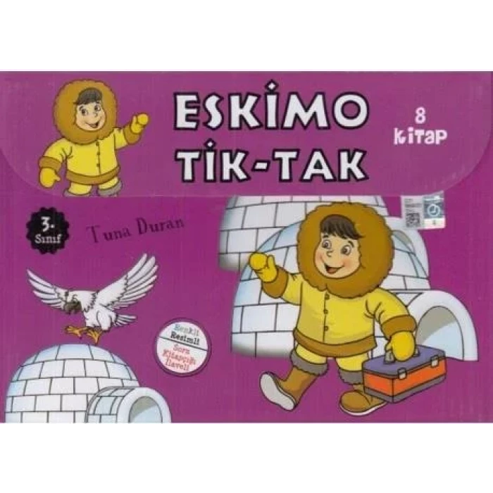 PİNOKYO ESKİMO TİK TAK 3.SINIF KUTULU 8 KİTAP