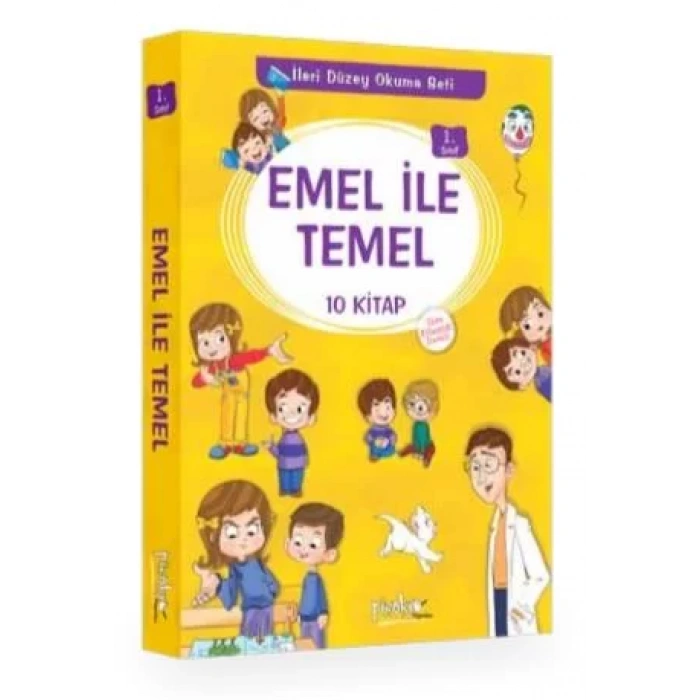 PİNOKYO EMEL İLE TEMEL 1.SINIF (10 KİTAP)