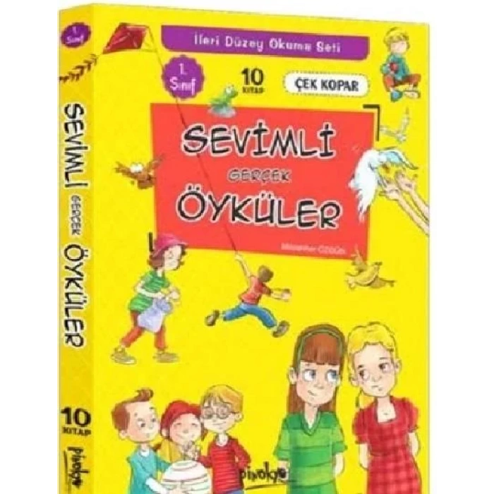 PİNOKYO 1.SINIF SEVİMLİ GERÇEK ÖYKÜLER (10 KİTAP)