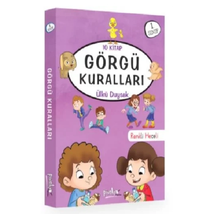 PİNOKYO 1.SINIF GÖRGÜ KURALLARI (10 KİTAP)