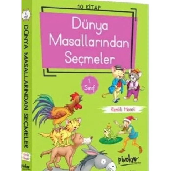 PİNOKYO 1.SINIF DÜNYA MASALLARINDAN SEÇMELER 10 Kİ
