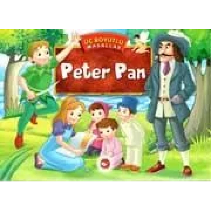 PETER PAN ÜÇ BOYUTLU MASALLAR - BEYAZ BALİNA