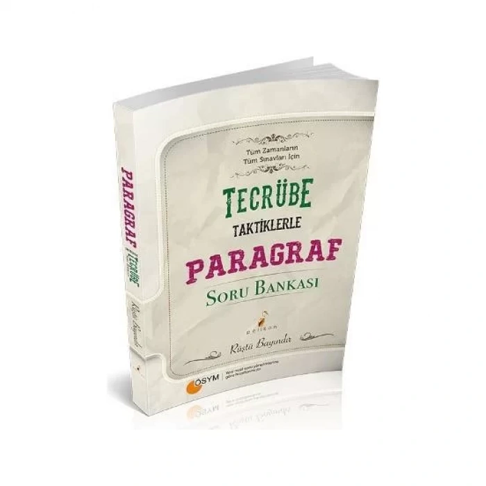 PELİKAN TECRÜBE TAKTİKLERLE PARAGRAF