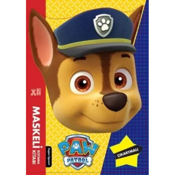 PAW PATROL MASKELİ BOYAMA KİTABI - DOĞAN EGMONT