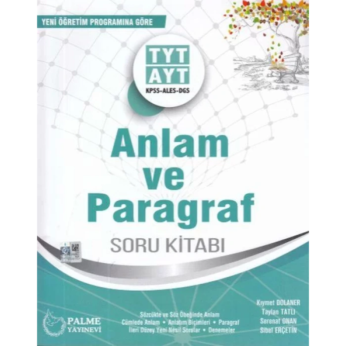 PALME TYT-AYT KPSS ALES DGS ANLAM VE PARAGRAF SORU