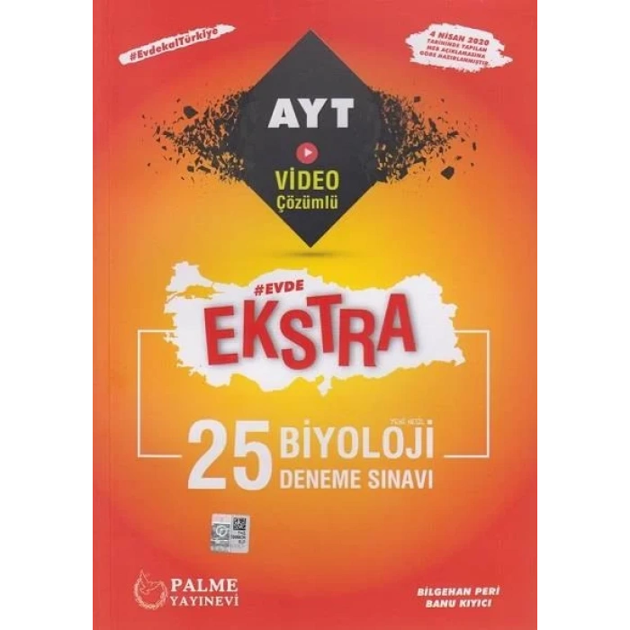 PALME AYT EKSTRA BİYOLOJİ 25 DENEME