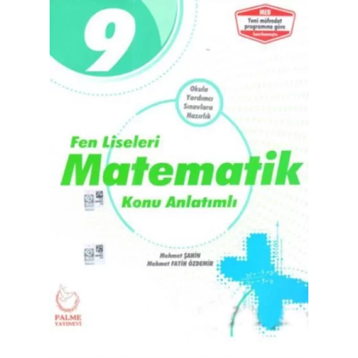 PALME 9.SINIF MATEMATİK KONU ANL. (FEN LİSELERİ)