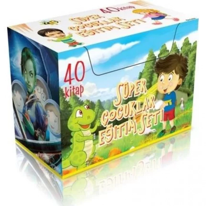 ÖZYÜREK SÜPER ÇOCUKLAR EĞİTİM SETİ 40 KİTAP (KUTUL