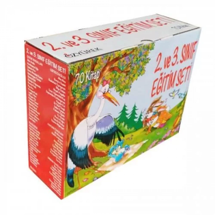 ÖZYÜREK 2. VE 3.SINIF EĞİTİM SETİ 70 KİTAP (KUTULU