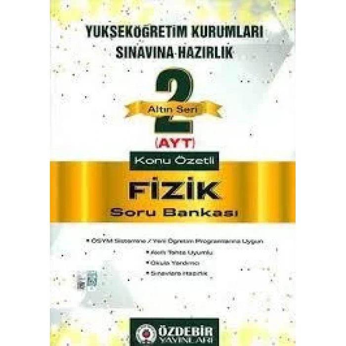 ÖZDEBİR AYT FİZİK KONU ÖZETLİ SORU BANKASI