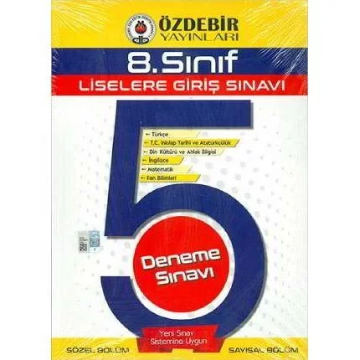 ÖZDEBİR 8.SINIF LGS 5 DENEME