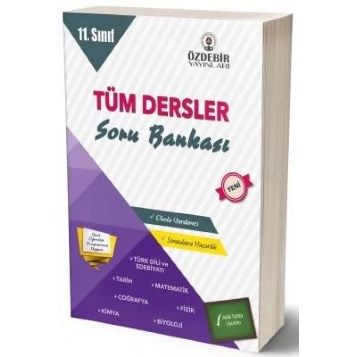 ÖZDEBİR 11. SINIF TÜM DERSLER SORU BANKASI