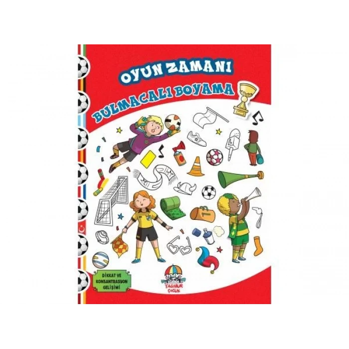 OYUN ZAMANI BULMACALI BOYAMA - YAĞMUR