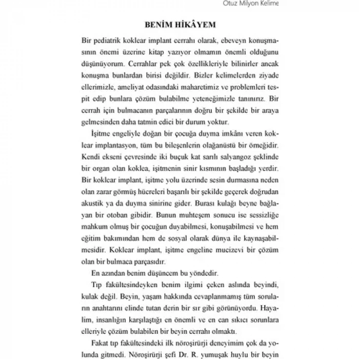 OTUZ MİLYON KELİME - BUZDAĞI