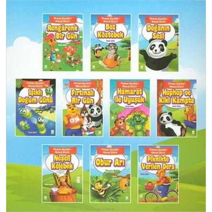 ORMAN DOSTLARI MASAL DİZİSİ (10 KİTAP) - EMA