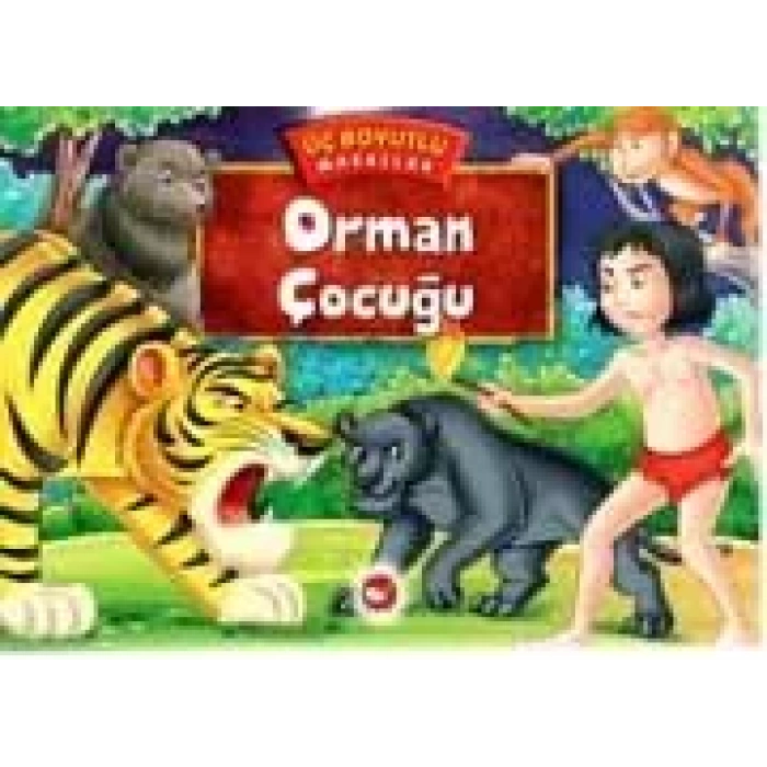 ORMAN ÇOCUĞU ÜÇ BOYUTLU MASALLAR - BEYAZ BALİNA