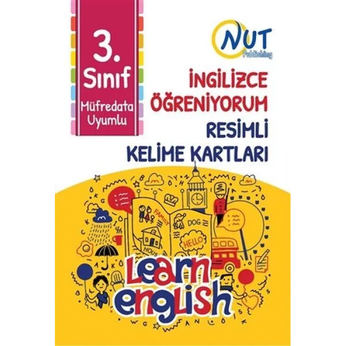NUT 3.SINIF İNGİLİZCE RESİMLİ KELİME KARTLARI