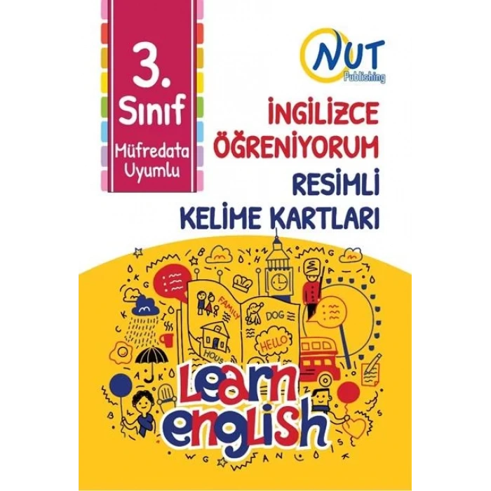 NUT 3.SINIF İNGİLİZCE RESİMLİ KELİME KARTLARI