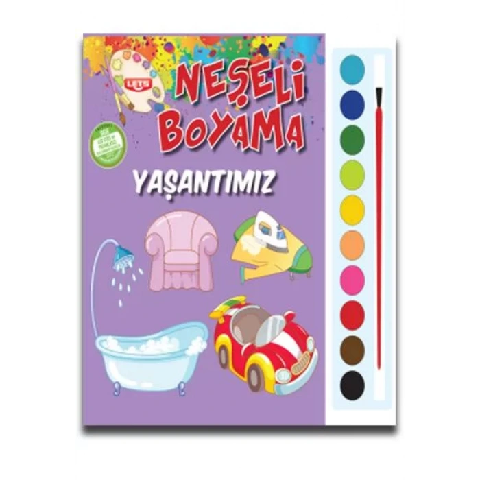 NEŞELİ BOYAMA YAŞANTIMIZ (SULUBOYALI) - PARILTI