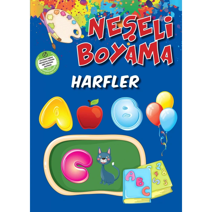 NEŞELİ BOYAMA HARFLER (SULUBOYALI) - PARILTI