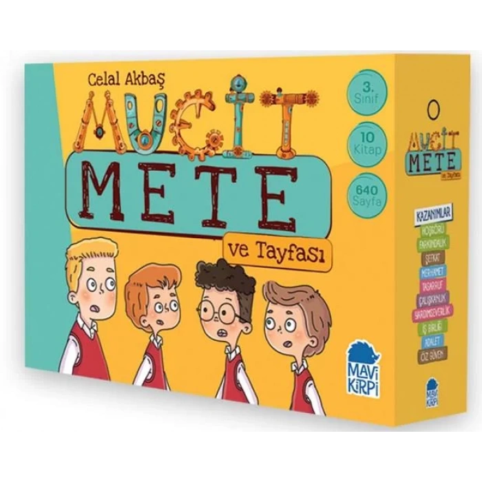 MUCİT METE VE TAYFASI (10 KİTAP) 3.SINIF - MAVİ Kİ