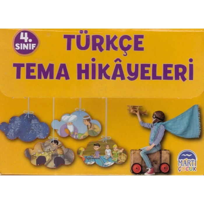 MARTI 4.SINIF TÜRKÇE TEMA HİKAYELERİ 10 KİTAP