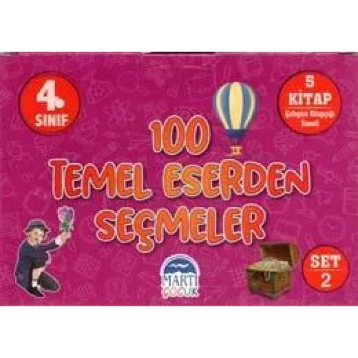 MARTI 4. SINIF 100 TEMEL ESERDEN SEÇMELER SET 2