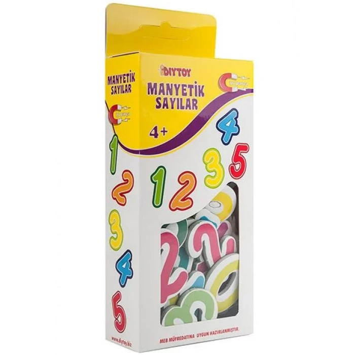MANYETİK SAYILAR 3+ 51 PARÇA - DIYTOY
