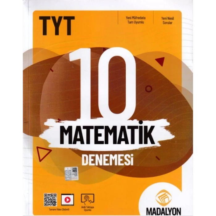 MADALYON TYT MATEMATİK 10 DENEME