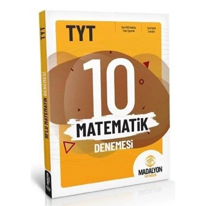 MADALYON TYT MATEMATİK 10 DENEME
