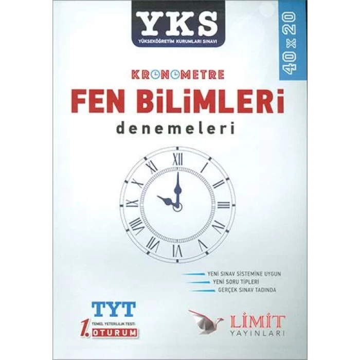 LİMİT KRONOMETRE TYT FEN BİLİMLERİ DENEME