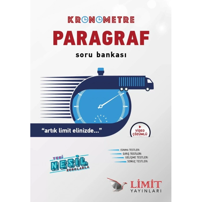 LİMİT KRONOMETRE PARAGRAF SORU BANKASI