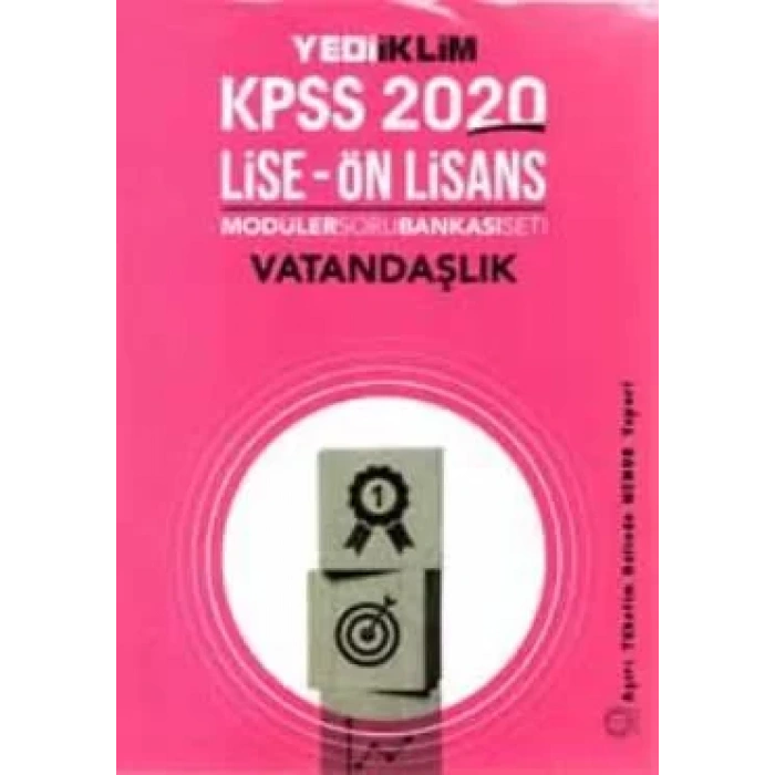 KPSS LİSE ÖNLİSANS MODÜLER SORU BANKASI  2020