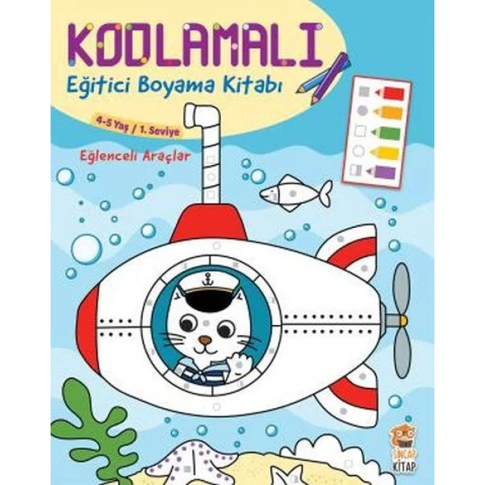 KODLAMALI EĞİTİCİ BOYAMA EĞLENCELİ ARAÇLAR