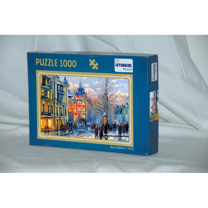 KIŞ TABLOSU 1000 PARÇA PUZZLE - L&Z İSTANBUL