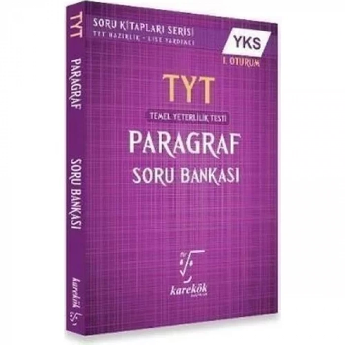 KAREKÖK TYT PARAGRAF SORU BANKASI
