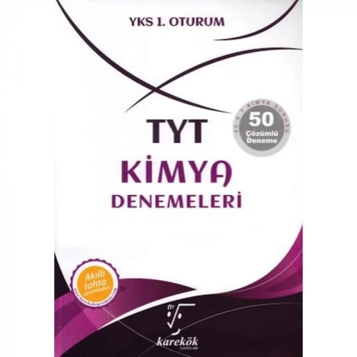 KAREKÖK TYT KİMYA 50 DENEME (ÇÖZÜMLÜ)