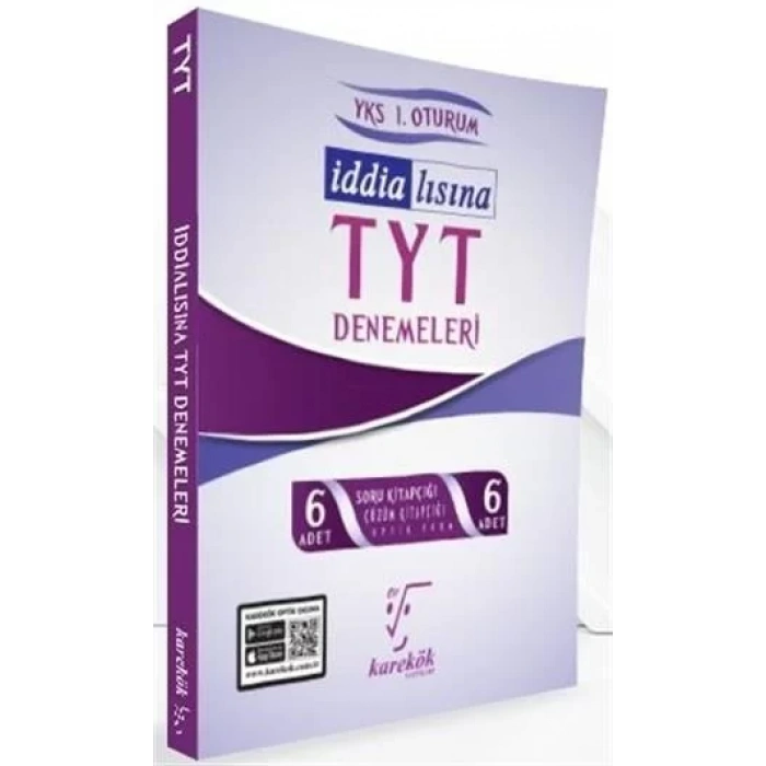 KAREKÖK TYT İDDAALISINA 6 DENEME
